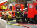 Kellerbrand mit Menschenrettung Koeln Brueck Hovenstr Olpenerstr P037